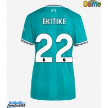 Liverpool Hugo Ekitike #22 Tredjedrakt Dame 2025-26 Kortermet